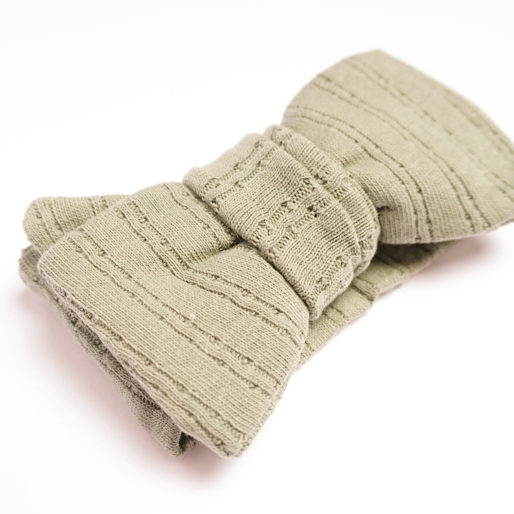 Pointelle Hårband - Grönt