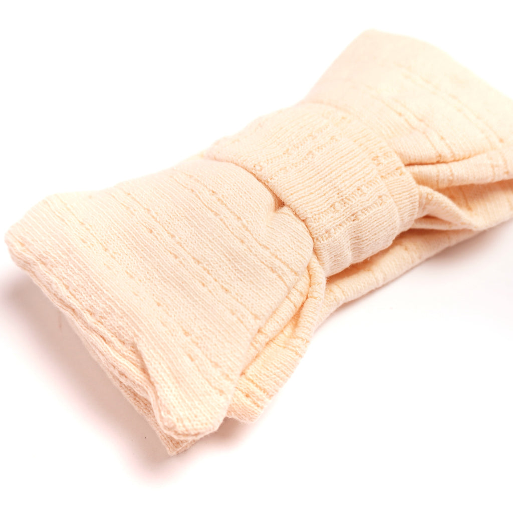 Pointelle Hårband - Offwhite