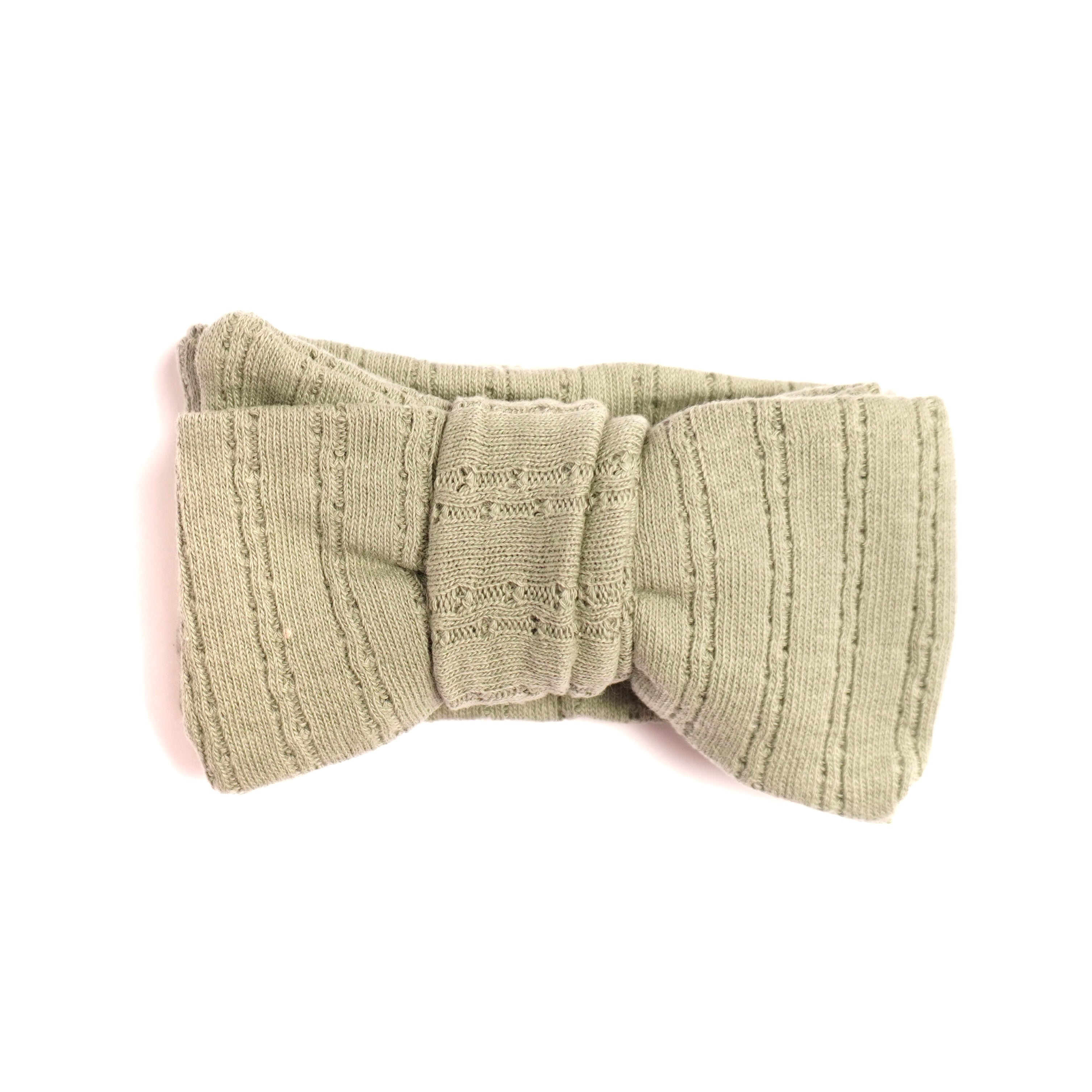 Pointelle Hårband - Grönt