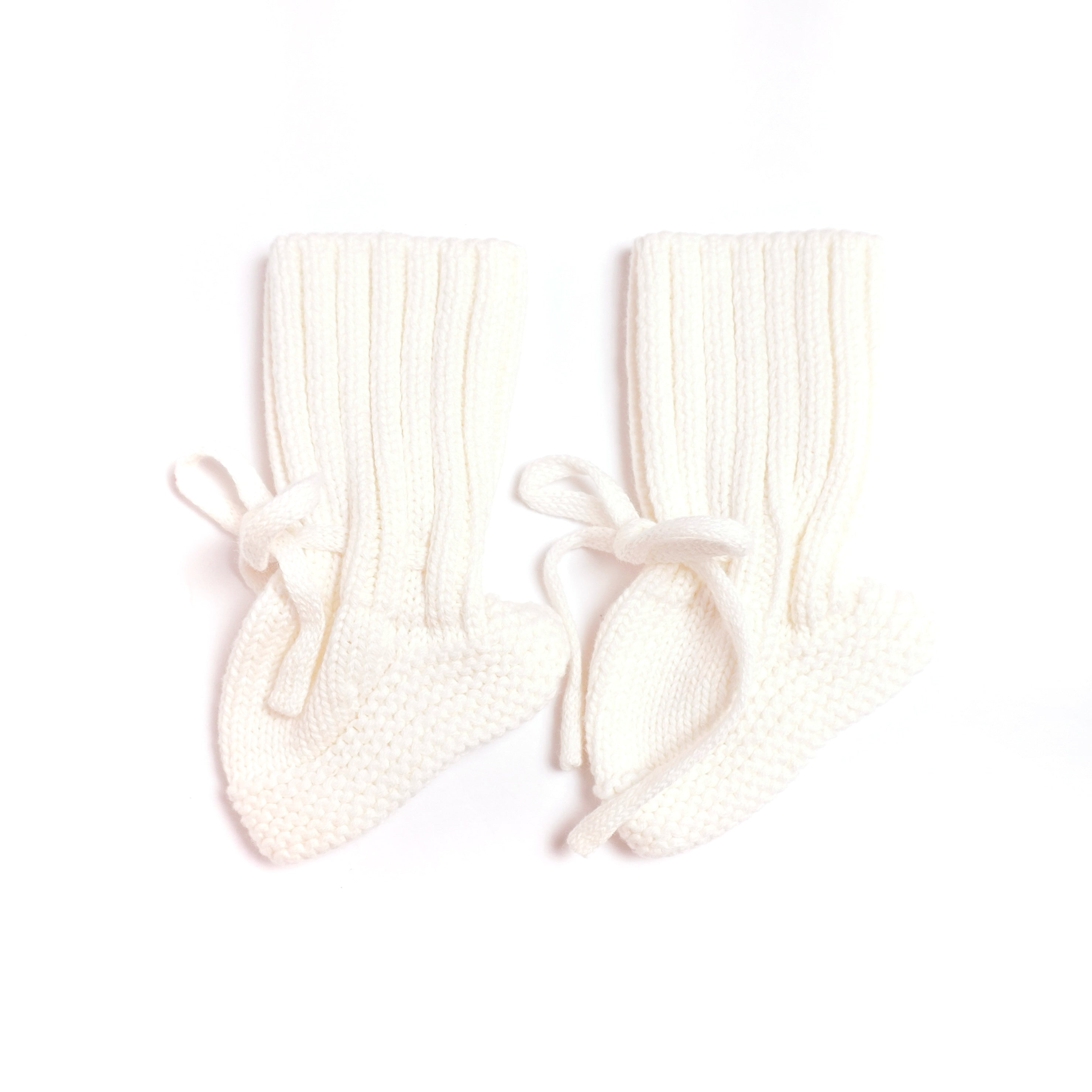 Stickade Tossor - benvit